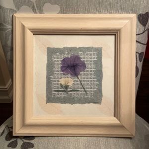 Flower print great addition to any room